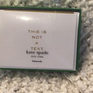 Kate spade notecards